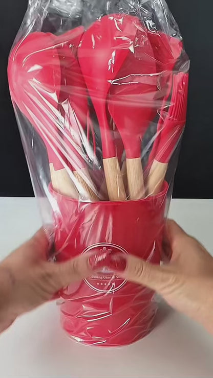 Set de 12 Utensilios de Cocina