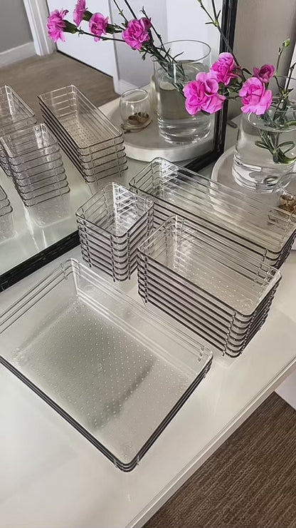 Cajas Organizadoras de Acrílico x16