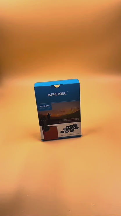 Kit Fotografía 10 Lentes Celular + Accesorios Macro Zoom