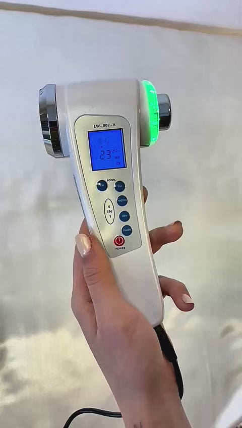 Ultrasonido Portátil 1 y 3 Mhz Facial y Corporal