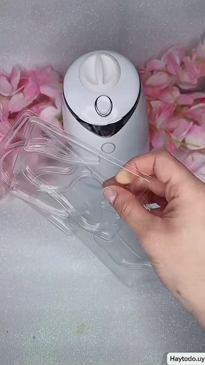 9 Moldes para hacer máscaras de cuello, nariz,  labios, ojos y pecho