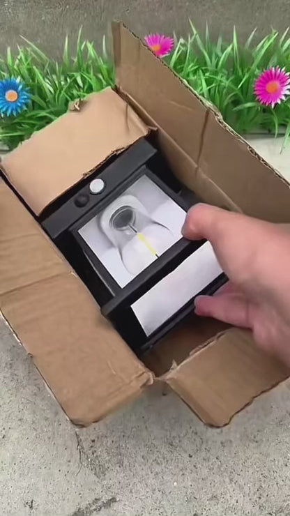 Luz Farol Led solar para de exterior con sensor de movimiento, 3 modos de iluminación IP65 impermeables.