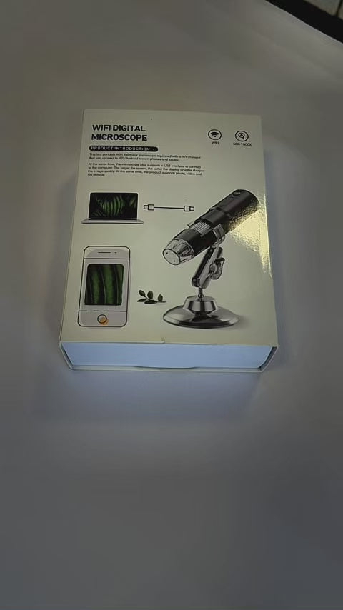 Microscopio Inalambrico WiFi Analizador de Piel y Cabello