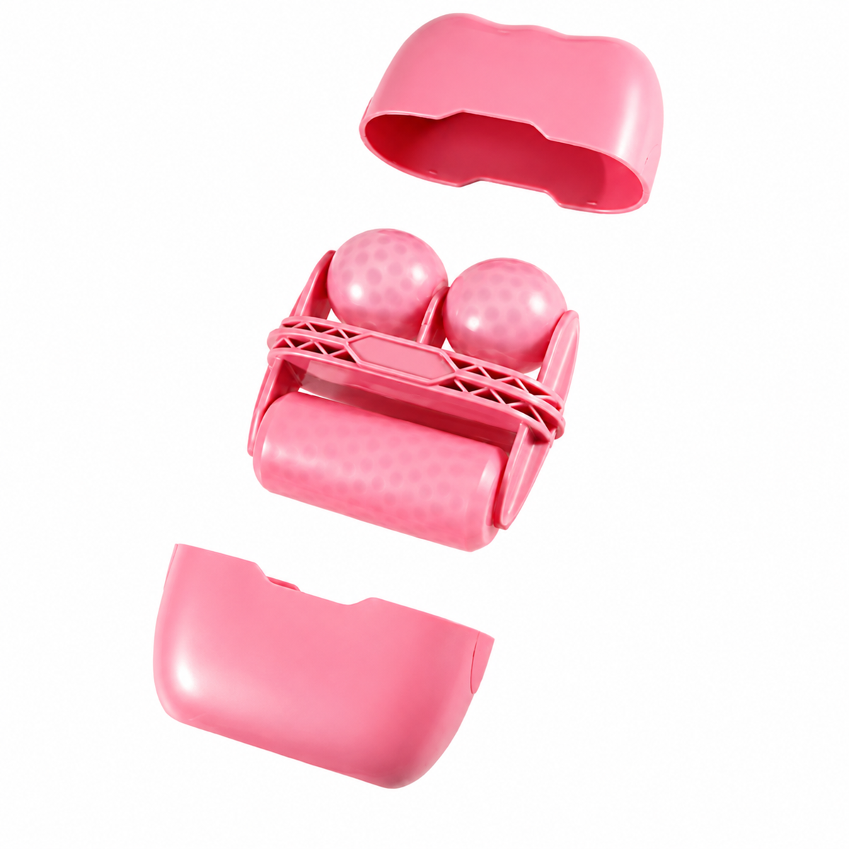 Rodillo Masajeador Facial 2 en 1 Ice Roller Efecto Frío